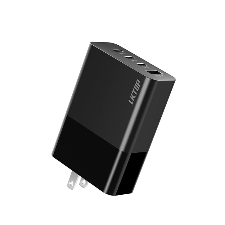 LKTOP 100W Gallium Nitride Fast Charger AC Adapter With 3 USB-C/Type-C+1 USB-A Port, US Plug LKTOP 100W Gallium Nitride Fast Charger AC Adapter With 3 USB-C/Type-C+1 USB-A Port, US Plug